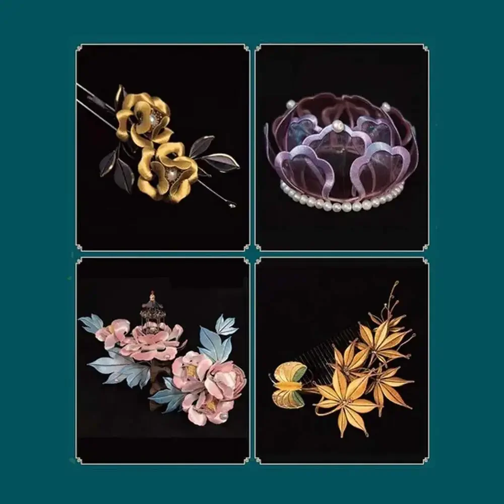 Shi Hua Lu Chanhua Design and Handmade Tutorial Book in Chinese, Chinese Twining